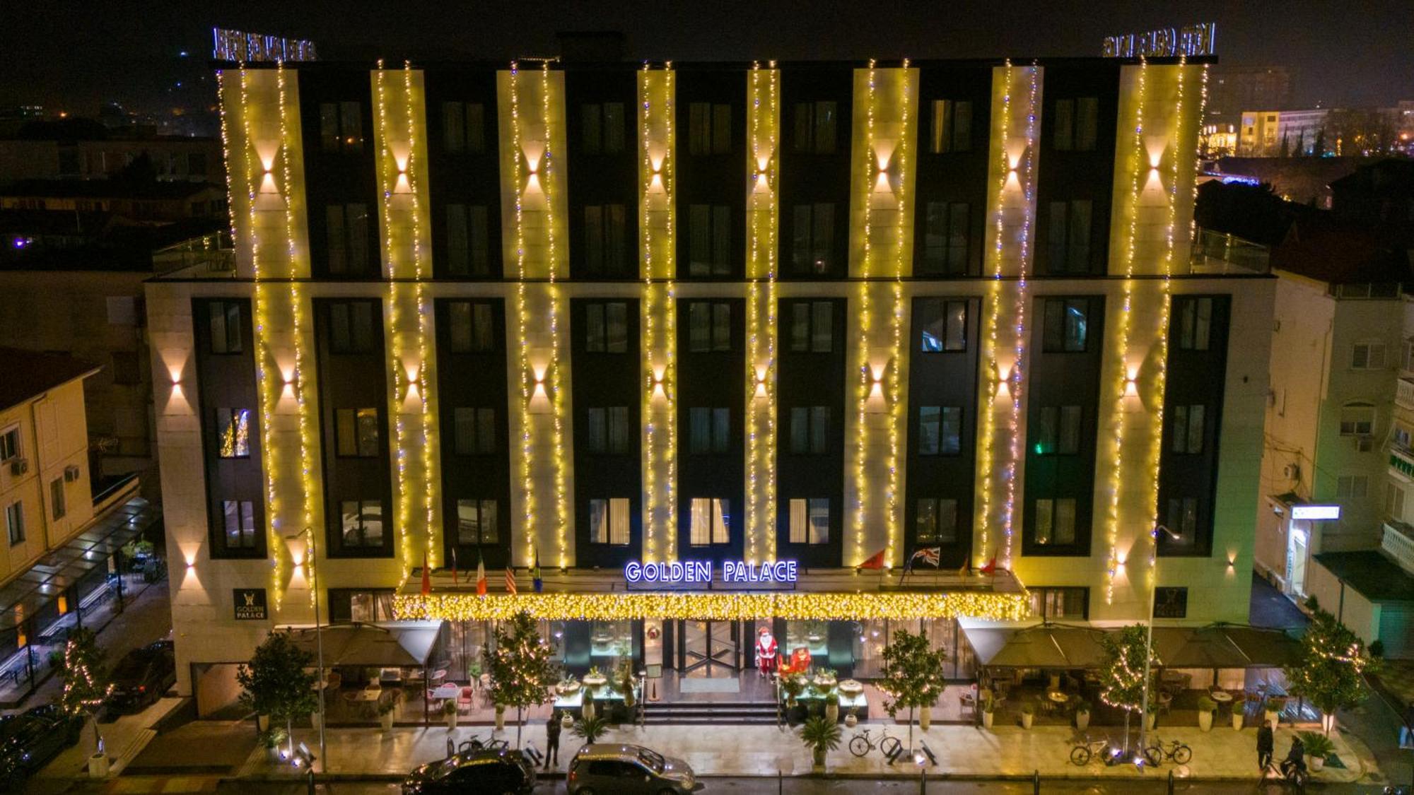 Hotel Golden Palace Shkodër Екстериор снимка